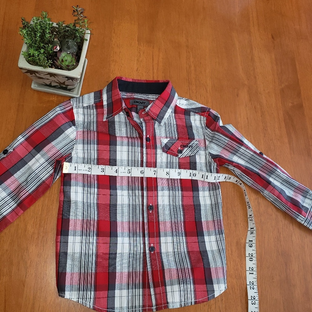DKNY Shirt for kids Sz 3T - Picture 4 of 6